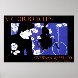 Póster El vencedor monta en bicicleta el poster del promo