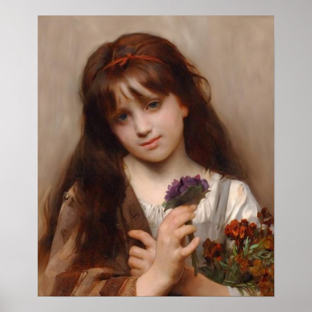 Póster El vendedor de flores (Frente)