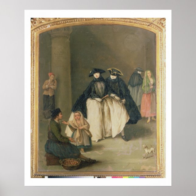 Póster El vendedor de frutas (Frente)