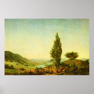 Póster El Verano, Caspar David Friedrich,