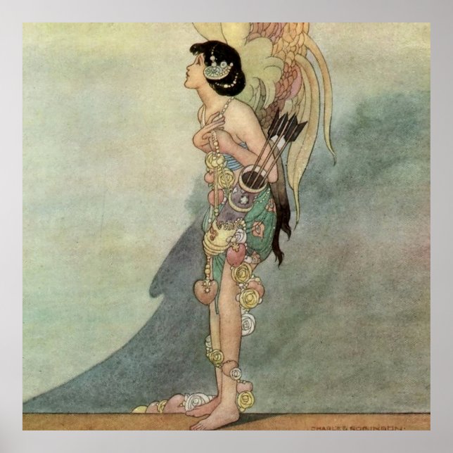 Póster El verdadero amante de Charles Robinson (Frente)