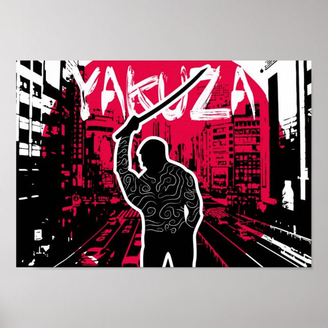 Póster El verdadero Poster Yakuza (Frente)