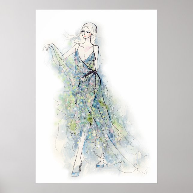 Póster El vestido de verano (Frente)