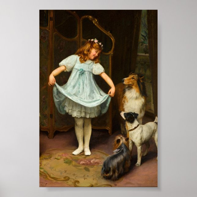 Póster El vestido nuevo | Arthur John Elsley (Frente)