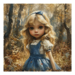 Póster El viaje caprichoso de Alicia: fantasía del País d