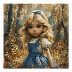 Póster El viaje caprichoso de Alicia: fantasía del País d