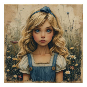 Póster El viaje de Alicia al País de las Maravillas: Capr