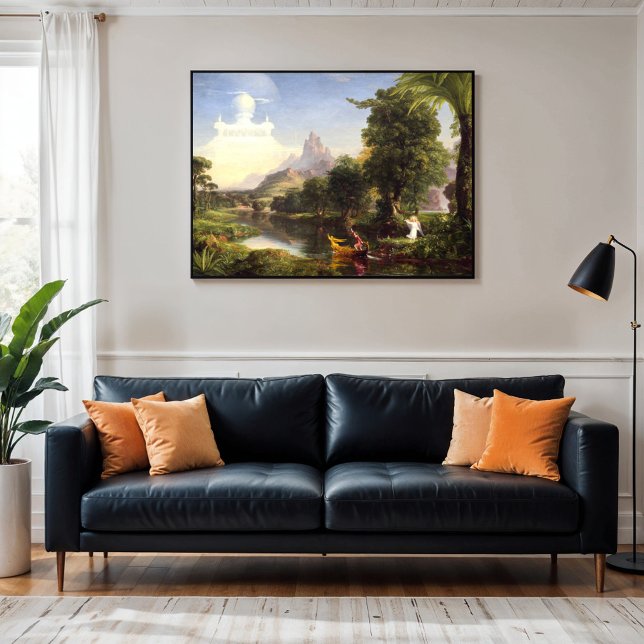 Póster El viaje de la vida - Bella Artes juvenil (1842) (Subido por el creador)