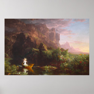 Póster El viaje de la vida: infancia de Thomas Cole
