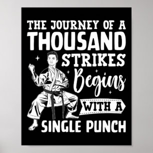 Póster El Viaje De Mil Huelgas Comienza Con Un Si