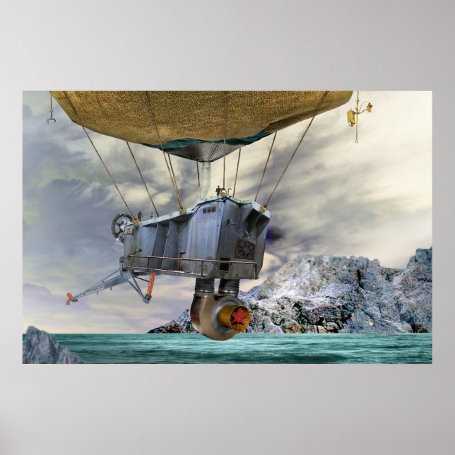 Póster El viaje del Dr. Fantes (Frente)