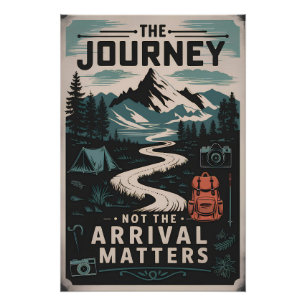 Póster El viaje, no la llegada, importa