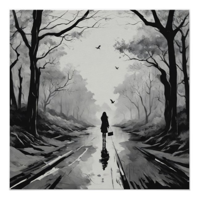 Póster El viaje silencioso (Anverso)