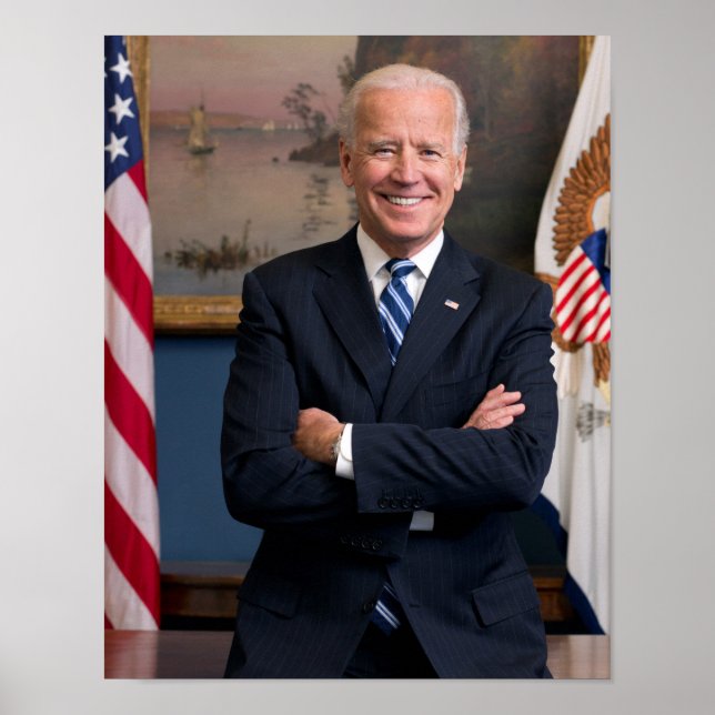 Póster El vicepresidente Joe Biden de la presidencia de O (Frente)