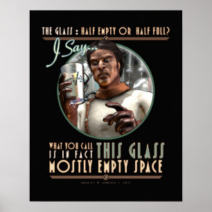 Póster El vidrio: Sobre todo espacio vacío (16x20")