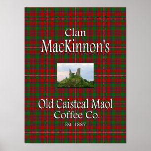 Póster El viejo café de Cairobar Maol de Clan MacKinnon.