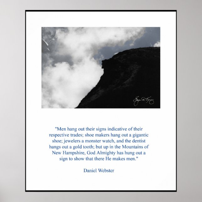 Póster El viejo de Daniel Webster (Frente)