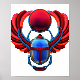 Póster El viejo escarabajo egipcio