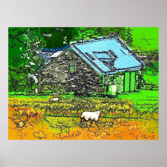 PÓSTER EL VIEJO JARDÍN (Frente)