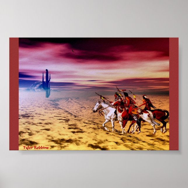 Póster El viejo Occidente americano (Frente)