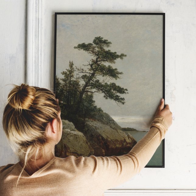 Póster El Viejo Pino, Darien, Connecticut | Kensett (Subido por el creador)