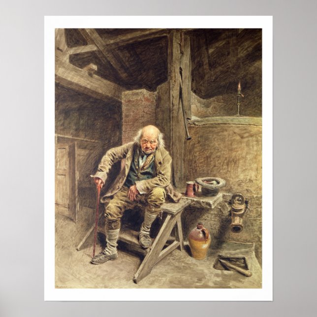 Póster El viejo sirviente fiel (Frente)