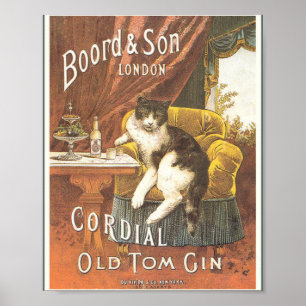 Póster El viejo Tom Gin
