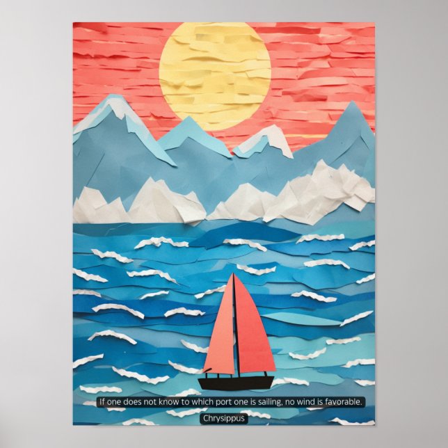 Póster El viento de la sabiduría: las ideas estoicas de C (Frente)