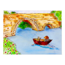 El viento en la escena de la rata y el bote Mole