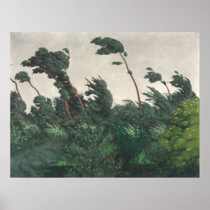 Póster El viento - Félix Vallotton, Poster Bella Artes su