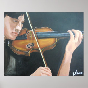Póster El violinista (pintura)
