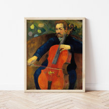 El violoncellista Schneklud | Paul Gauguin