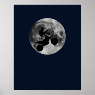 Póster El volar arriba (motocrós)