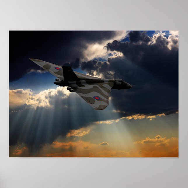 Póster El vuelo final XH558 (Frente)