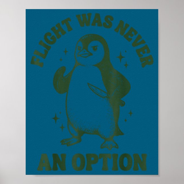 Póster El vuelo nunca fue una opción  (Frente)