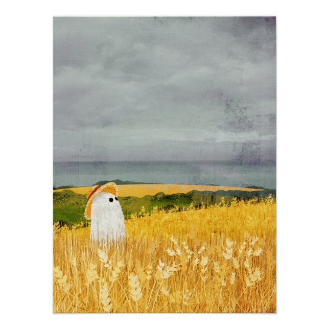 Póster El Wheatfield (Anverso)