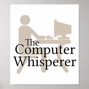 Póster El Whisperer De La Computadora