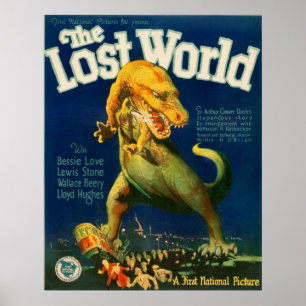 Póster El World perdido (película muda 1925)
