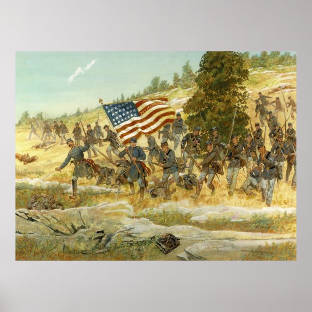 Póster El XX Maine de H. Charles McBarron (Frente)