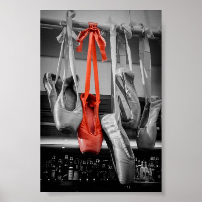 Póster El zapatillo rojo (Frente)