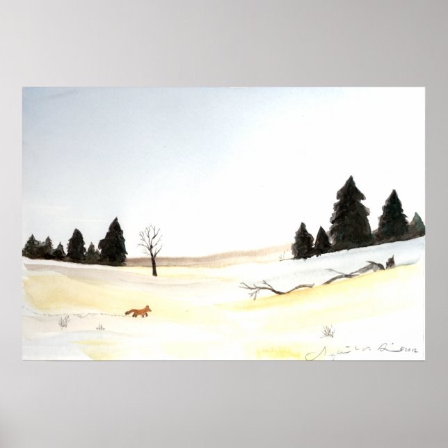 Póster El zorro pequeño (Frente)