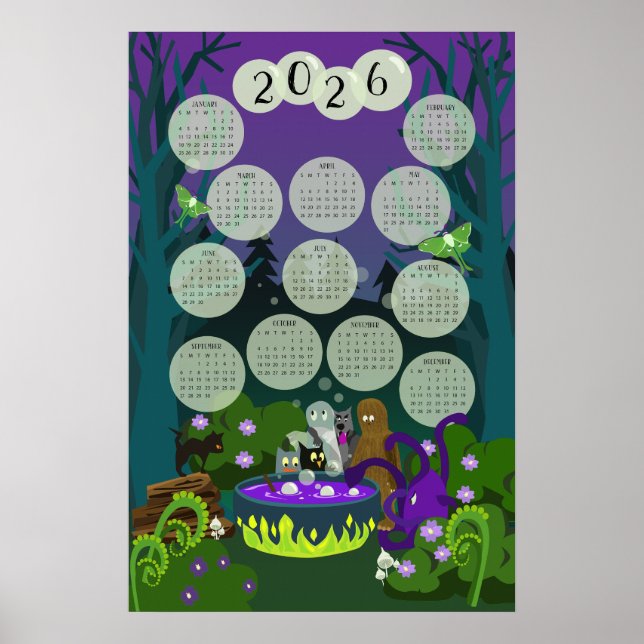 Póster Elaborando la Magia para 2026 (Frente)