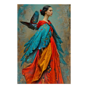 Póster “Elaris” - Plumas de transformación