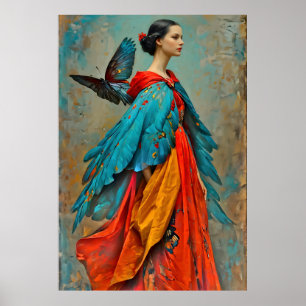 Póster “Elaris” - Plumas de transformación