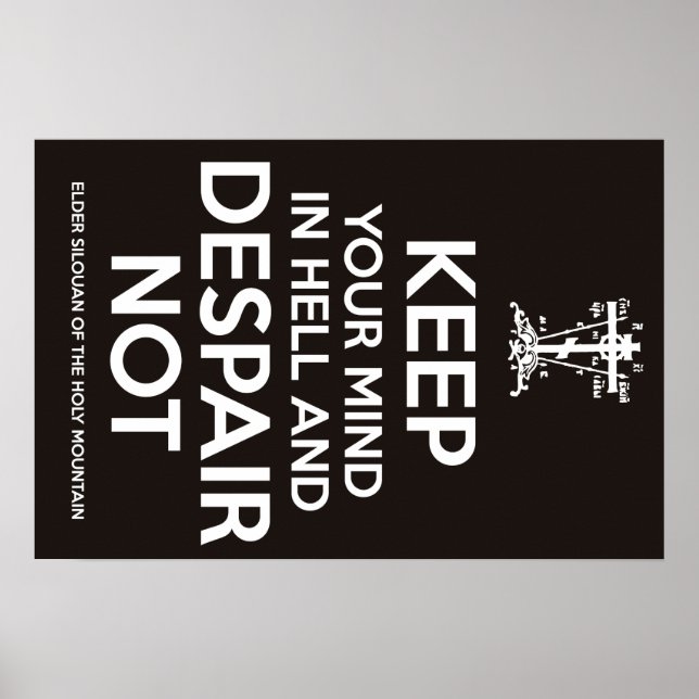 Póster Elder Silouan Poster (Frente)