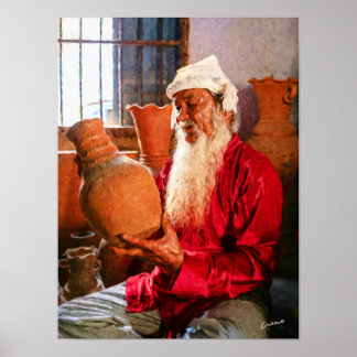 Póster Elderly Potter