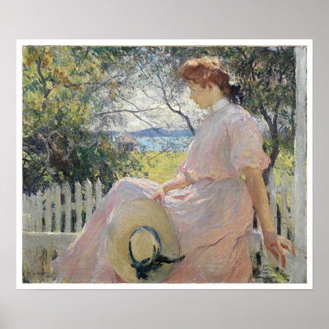 Póster Eleanor, Frank Weston Benson (Frente)
