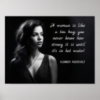 Eleanor Roosevelt "sobre mujeres fuertes"