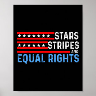 Póster Elección Feminista 4 De Julio - Stars Stripes Equa