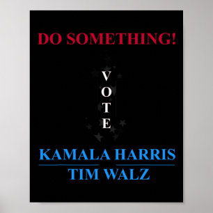 Póster Elección Harris 2024 - Michelle Obama Haga Algo